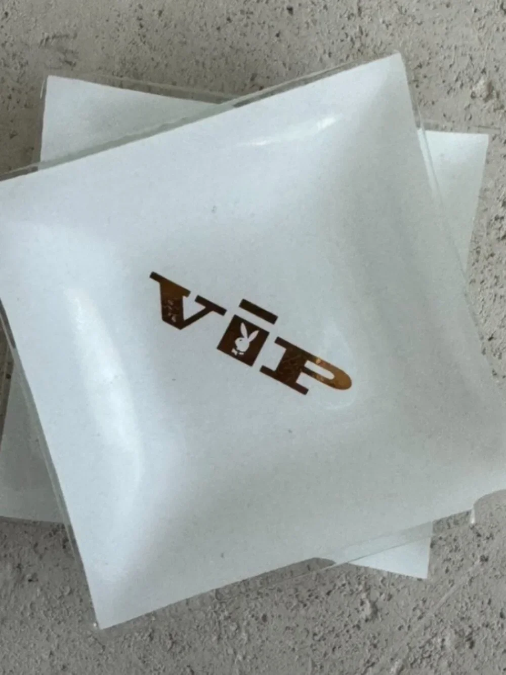 Vintage 1960s VIP Playboy Club Glass Ashtray, Catchall, etc. (2)